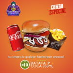 combo especial compre qualquer artesanal e por mais 10 batata e refri